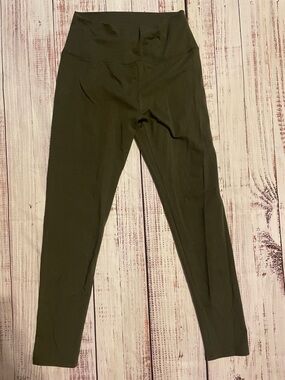 Aerie High-Waist Olive Green Leggings